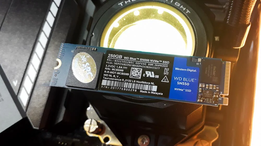 Wd Blue Sn550 250gb Nvme Ssd 2