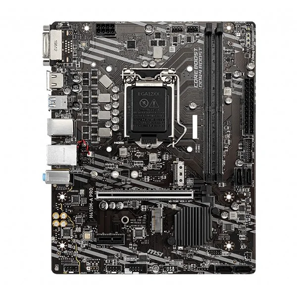 Review Mainboard Msi H410m A 04