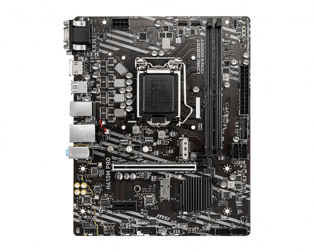 Review Mainboard Msi H410m – Pro01