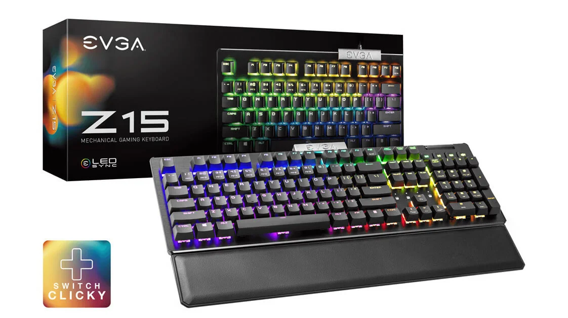 Review nhanh bàn phím EVGA Z15 GAMING KEYBOARD RGB