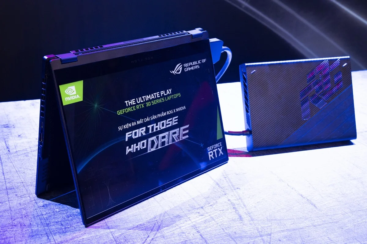ROG công bố laptop game Flow X13 tích họp đồ họa NVIDIA GeForce RTX 30-series ROG công bố laptop game Flow X13 tích họp đồ họa NVIDIA GeForce RTX 30-series