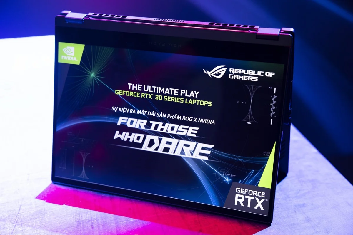 ROG công bố laptop game Flow X13 tích họp đồ họa NVIDIA GeForce RTX 30-series ROG công bố laptop game Flow X13 tích họp đồ họa NVIDIA GeForce RTX 30-series