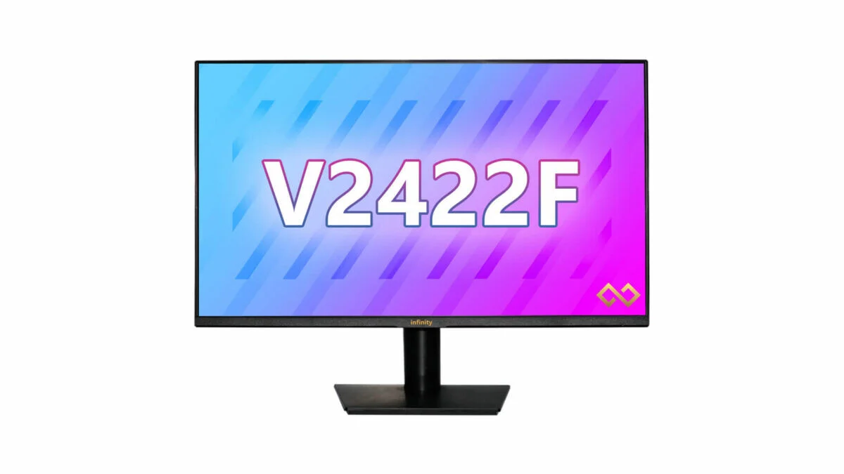 Khui hộp và test nhanh màn hình Infinity V2422F Chuyên Game
