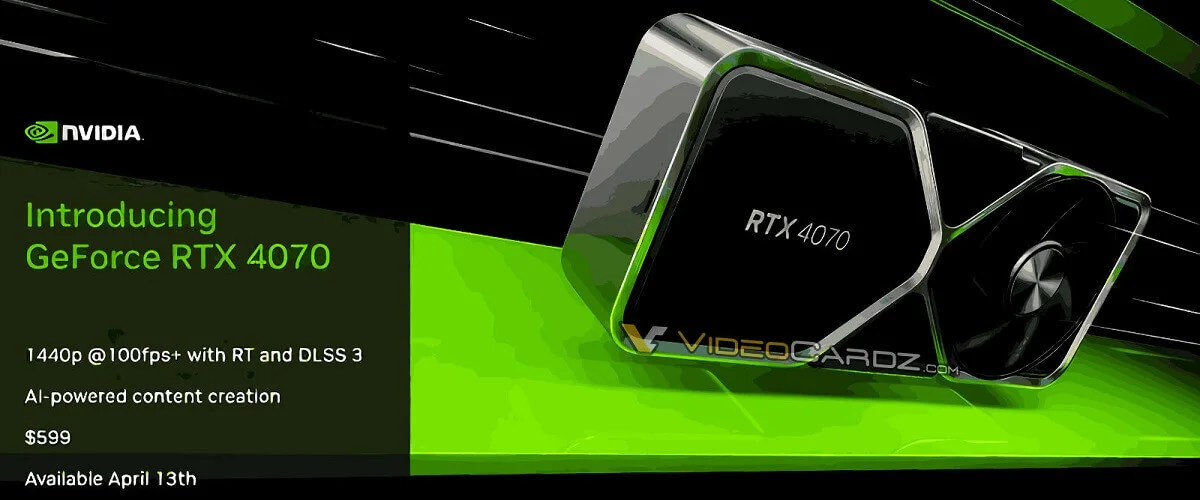 NVIDIA GEFORCE RTX 4070 BANNER