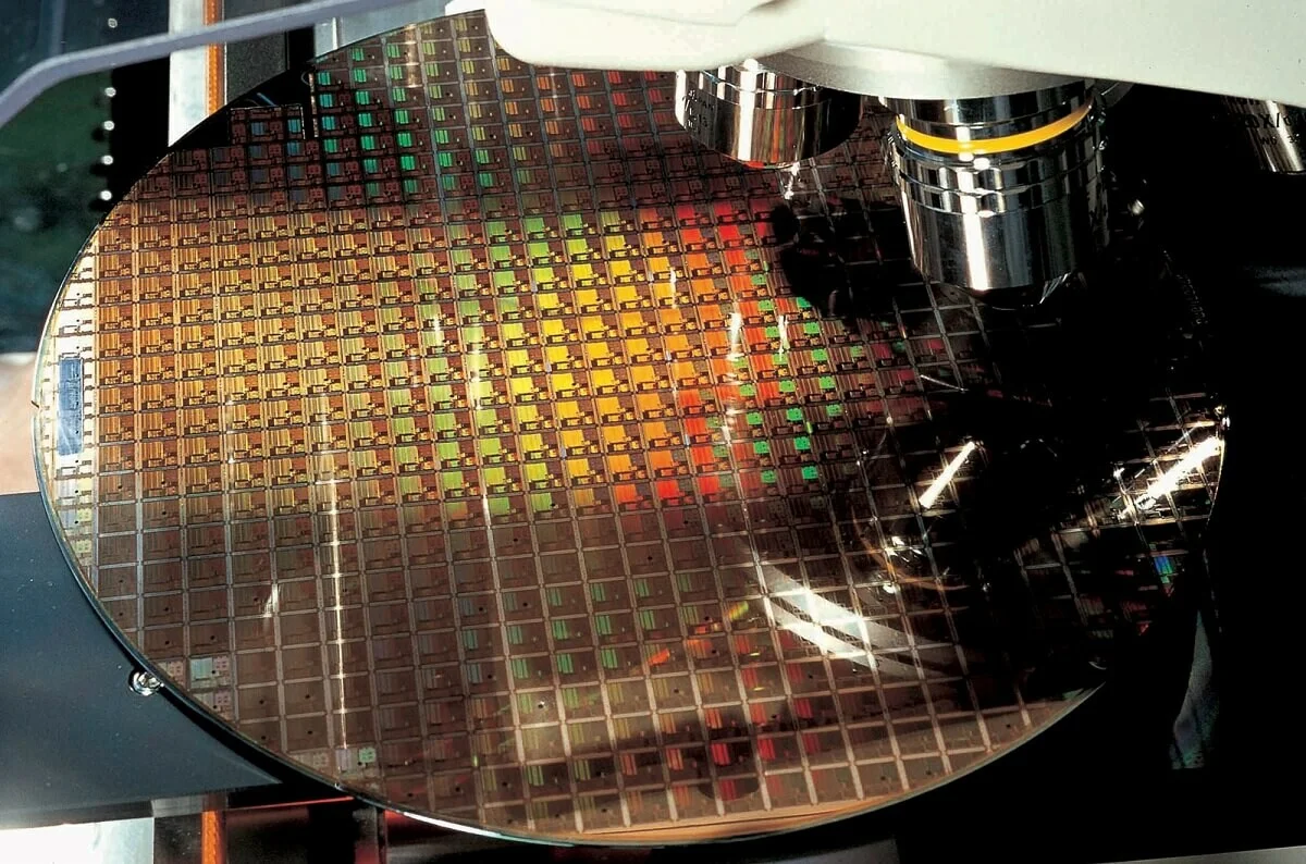 TSMC wafer chip