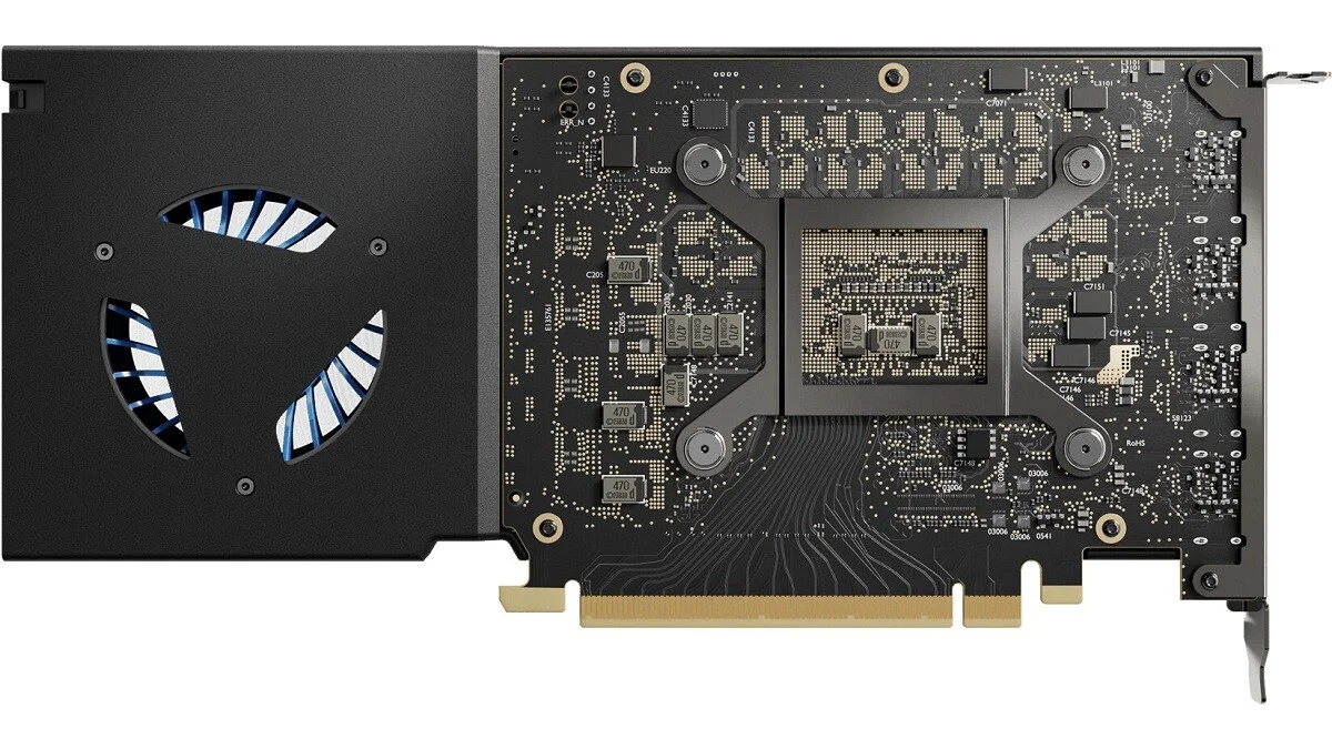 arc pro a60 graphics back