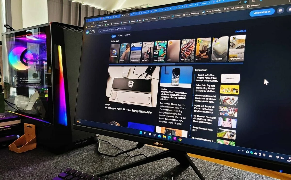 Tinhte.vn: Chia sẻ với anh em cái màn hình 27″ FHD 165Hz để chơi game, giá chỉ 3tr790