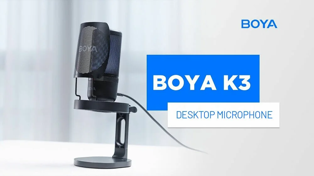 Review BOYA K3 Desktop Microphone – Micro Thu Âm Chất Lượng Cao, Kết Nối Linh Hoạt!